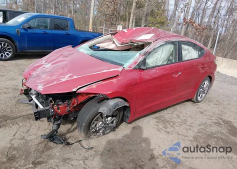 2017 Hyundai Elantra Se из США, поврежденный, VIN 5NPD84LF7HH123116